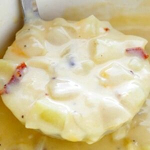Creamy Potato and Bacon Soup Meal For 4