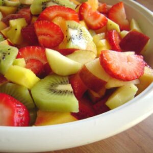 Fresh Fruit Plate w/ Cottage Cheese Meal