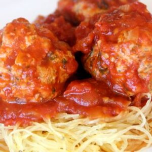 Spaghetti and Meatballs Meal for 2 or 4
