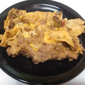 Mexican Lasagna Casserole Meal For 2 or 4