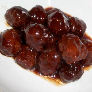 BBQ Meatballs Meal for 2-4
